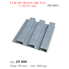 Tấm ốp Lam 3 sóng cao màu bê tông FIL29 58013